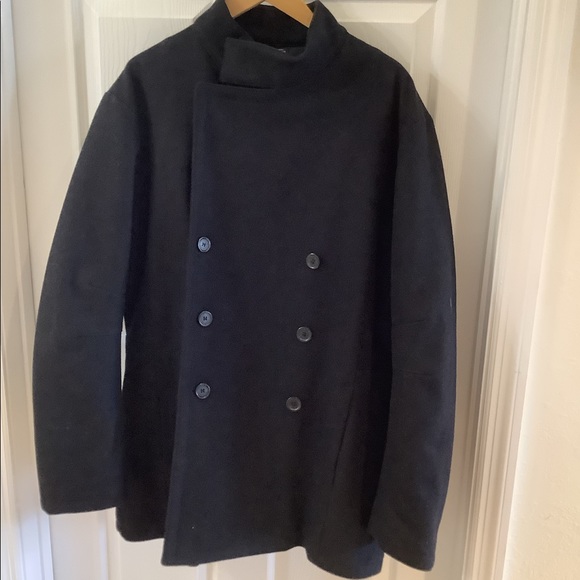 MEN TOMMY HILFIGER NAVY WOOL JACKET - Picture 2 of 11